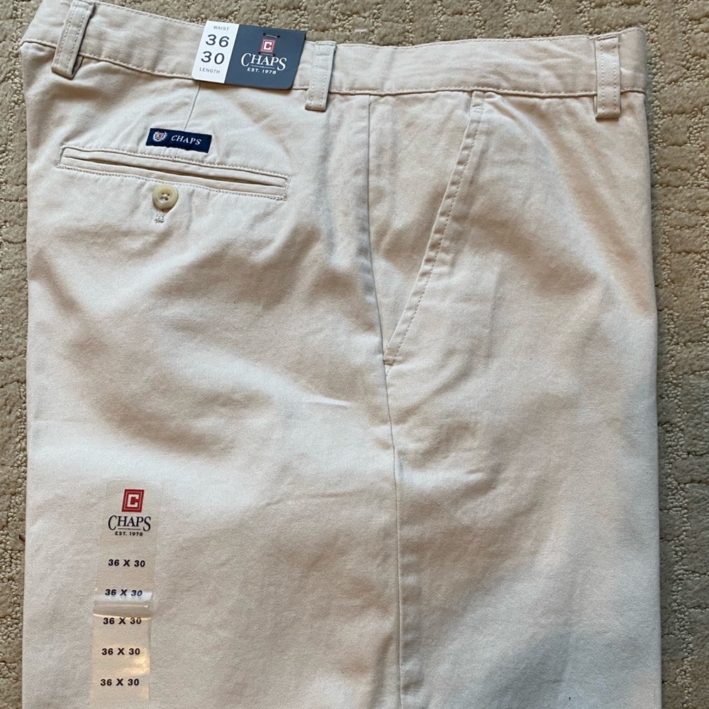 Men’s khakis by Chaps 36x30